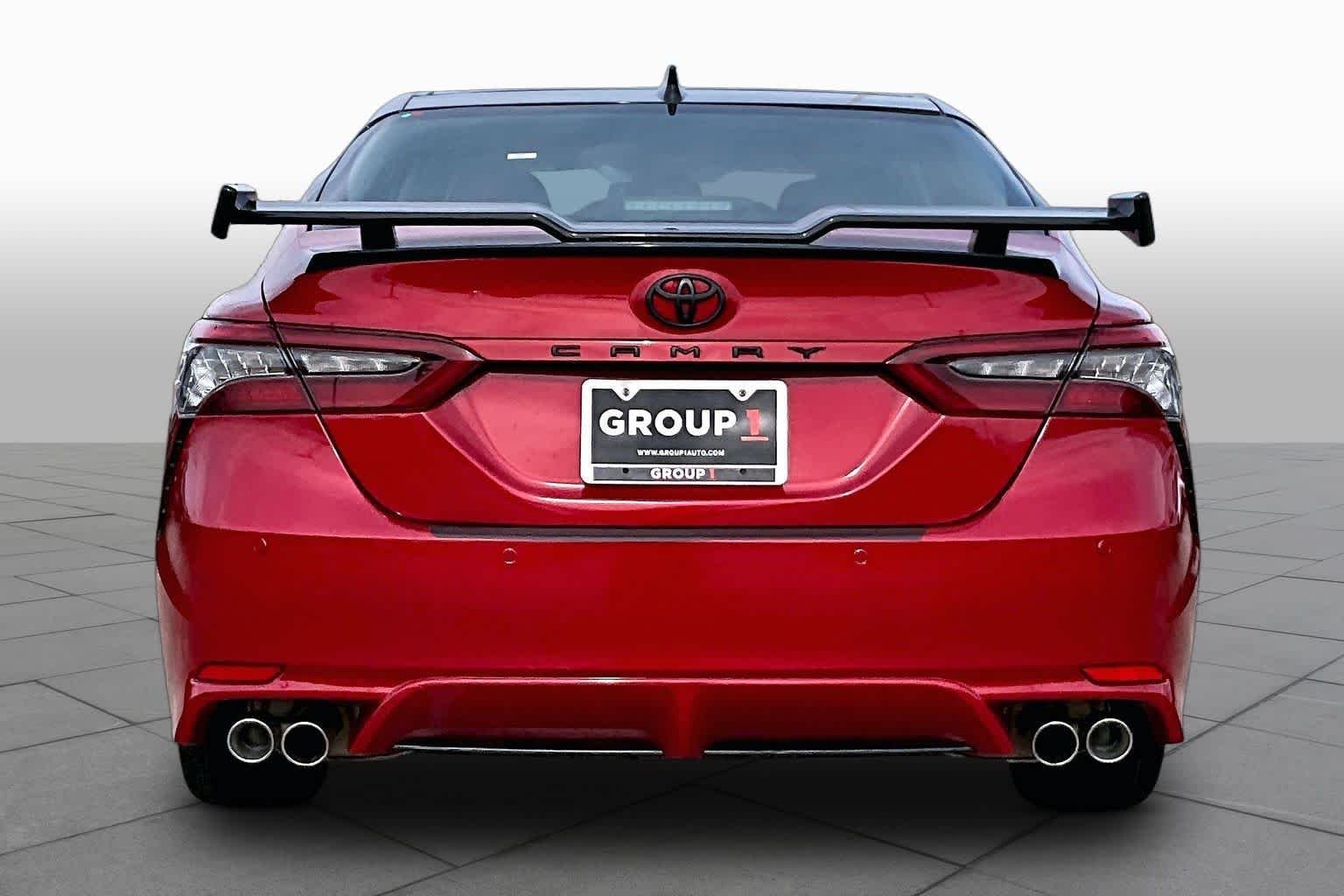 Used 2024 Supersonic Red/Midnight Black Metallic Toyota XSE V6 image 5