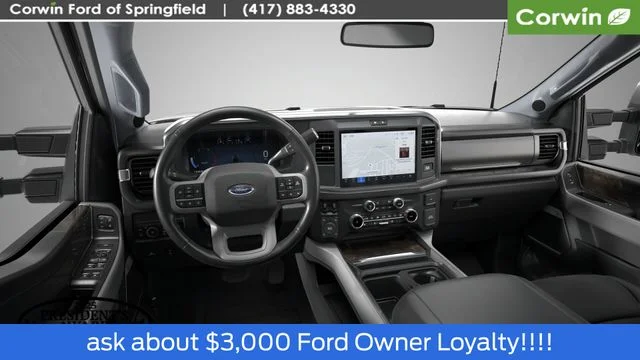 New 2026 Agate Black Metallic Ford F-350® Lariat® image 11