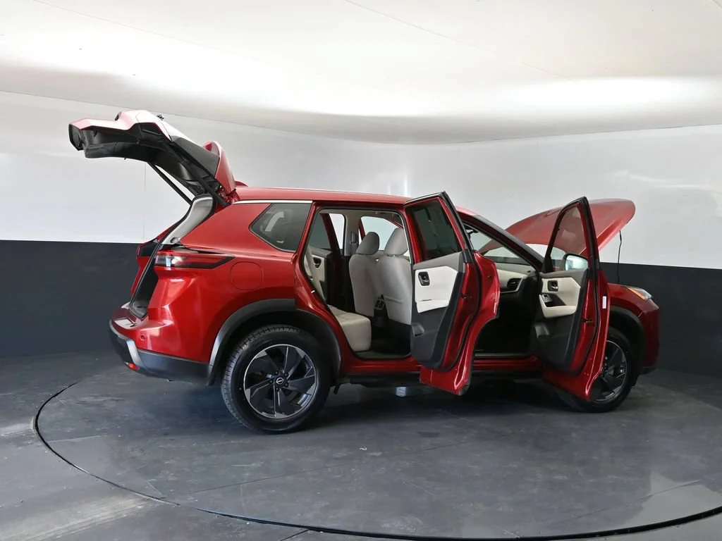 Certified Used 2025 Red Nissan SV image 39