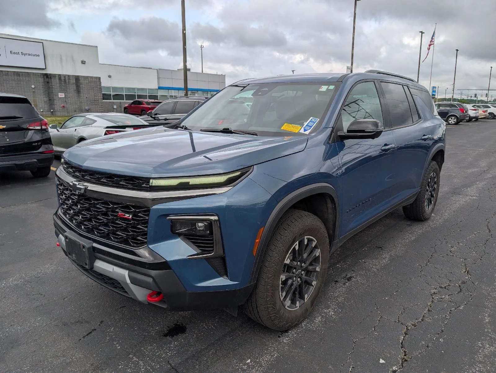 Used 2024 Lakeshore Blue Metallic Chevrolet AWD Z71 image 4
