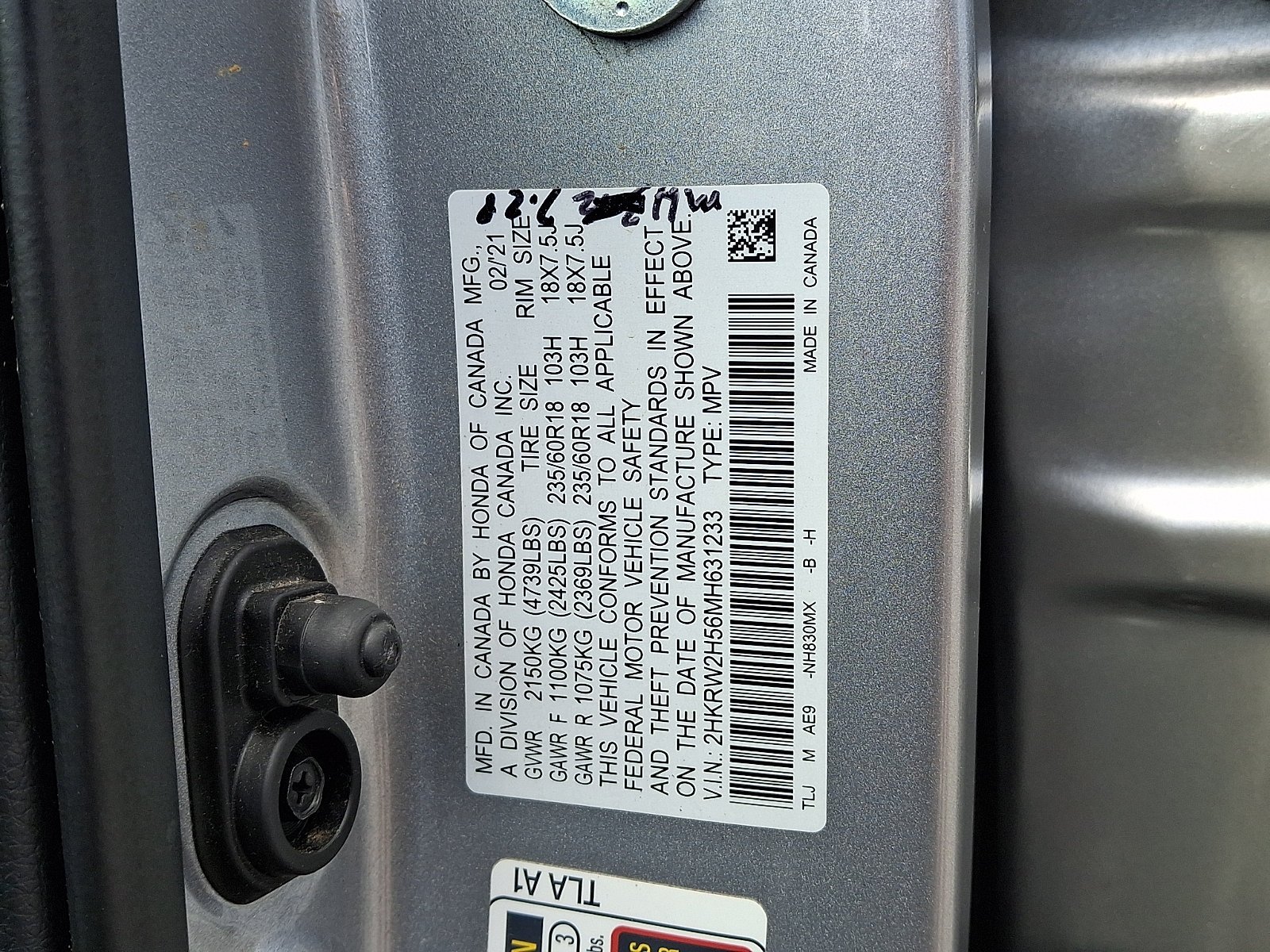 2021 Honda CR-V EX - Photo 20