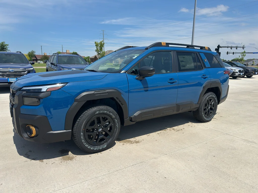 New 2026 Geyser Blue Subaru Wilderness image 2