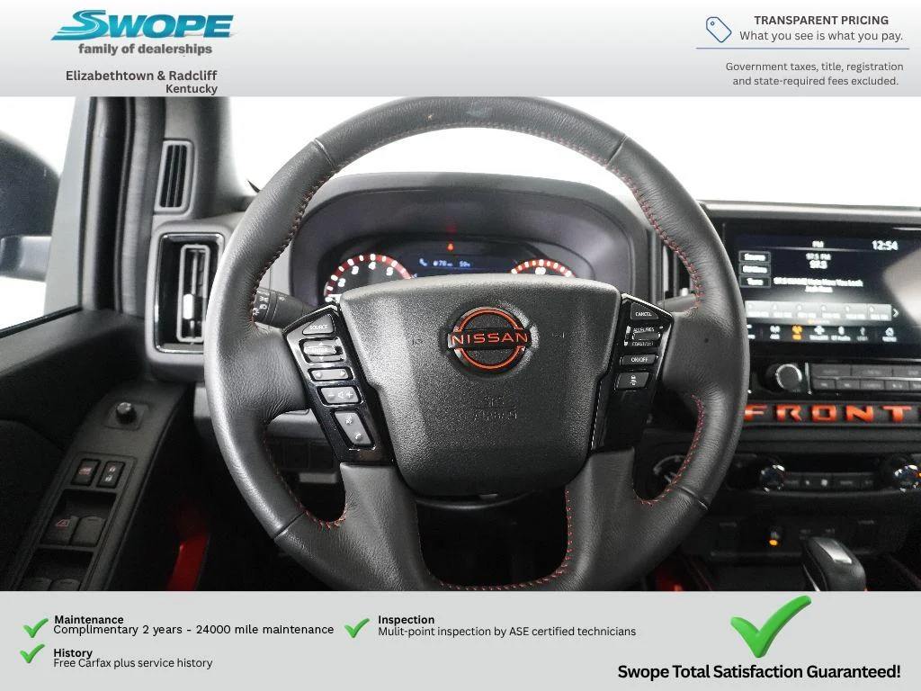 Used 2025 Boulder Gray Pearl Nissan PRO-4X image 17