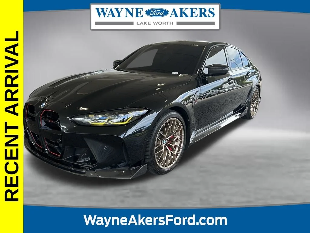 Used 2024 Black Sapphire Metallic BMW CS image 1
