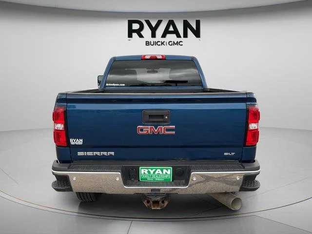 Used 2018 STONE BLUE METALLIC GMC SLT image 5