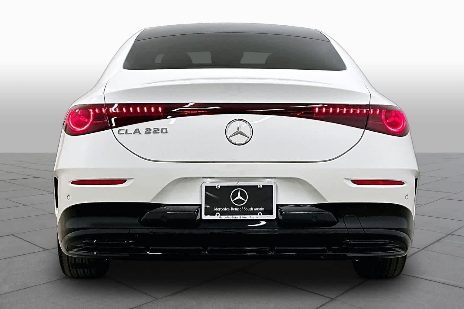 New 2027 Polar White Mercedes-Benz CLA 220 Hybrid image 4