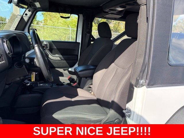 Used 2017 Bright White Clea Jeep Sport image 13