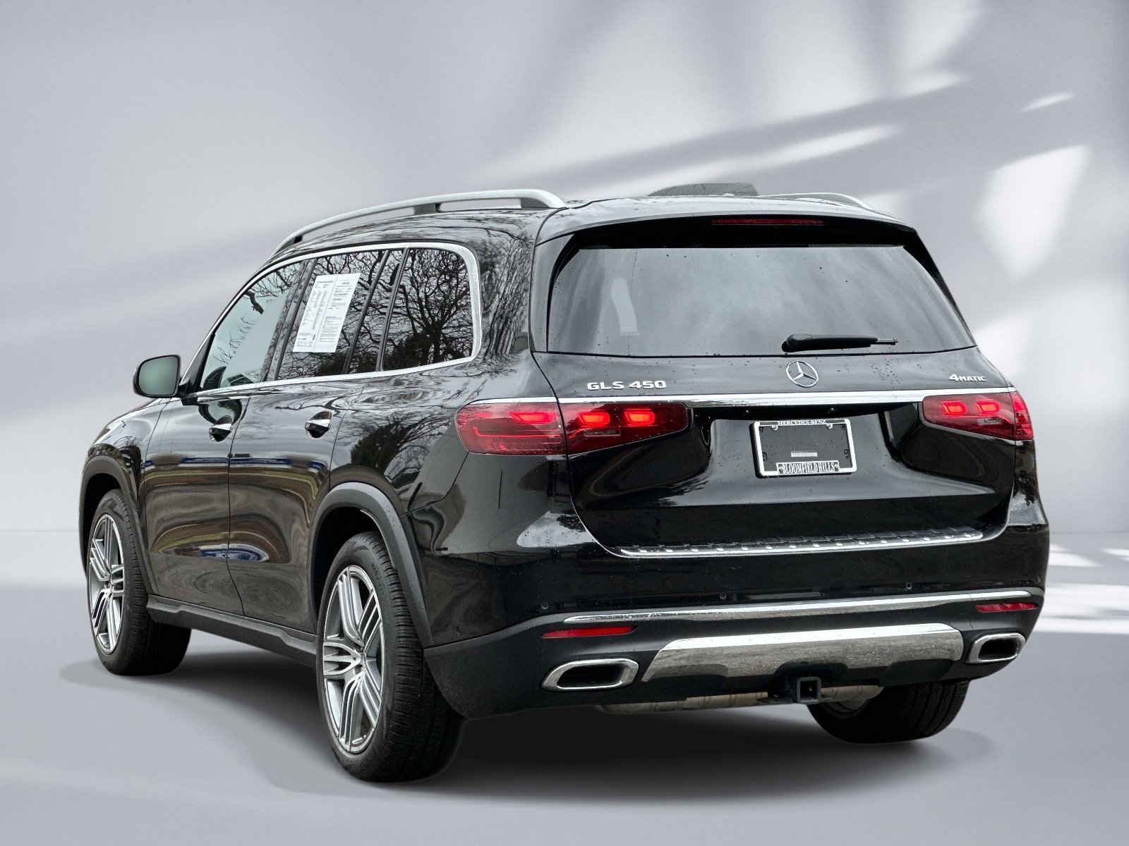 Certified Used 2025 Black Mercedes-Benz GLS 450 image 3