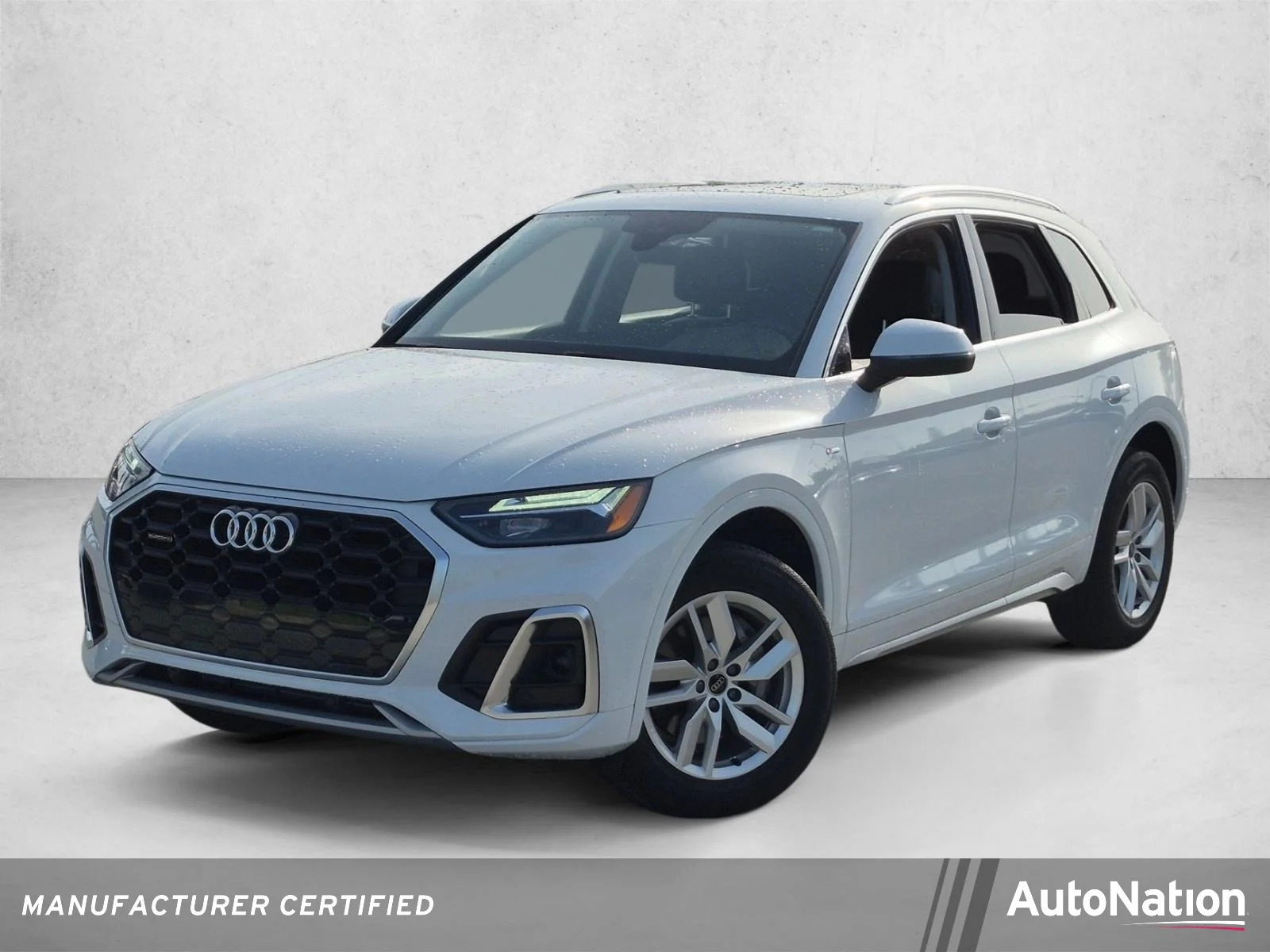 Used 2023 Glacier White Metallic Audi S line Premium image 1