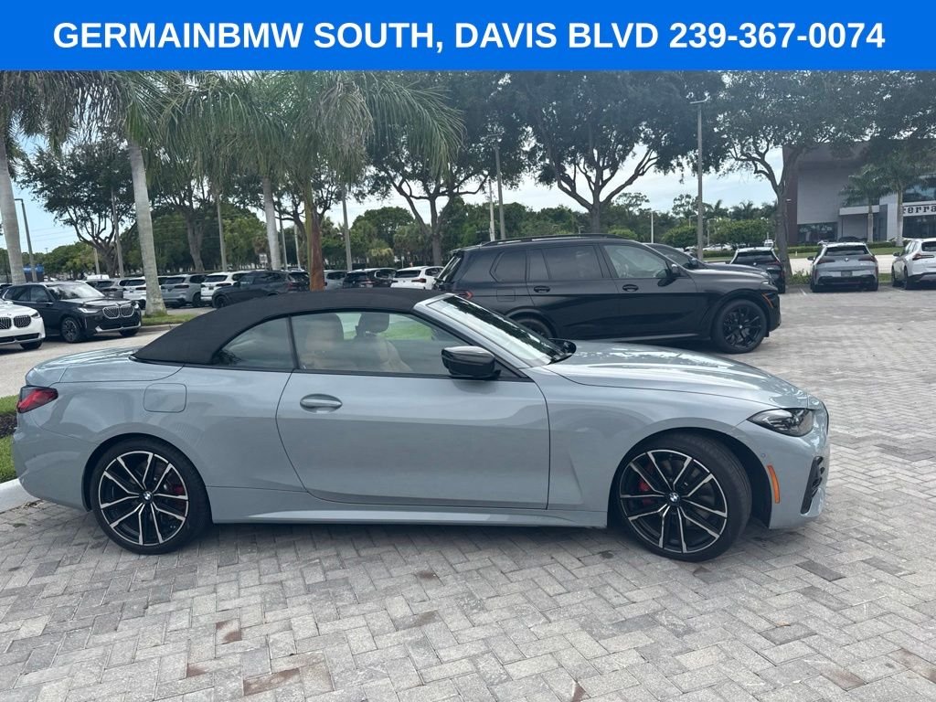 Certified Used 2024 Gray Metallic BMW 430i image 4
