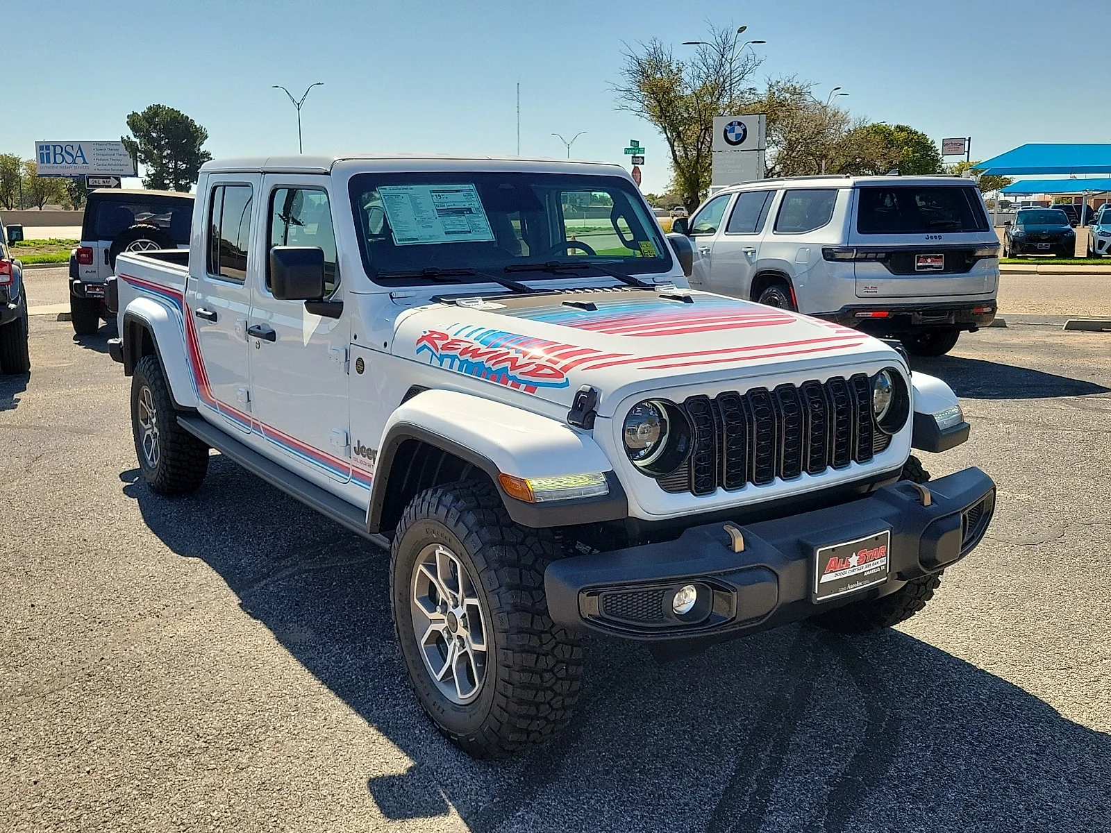 New 2026 Bright White Jeep REWIND 4X4 image 6