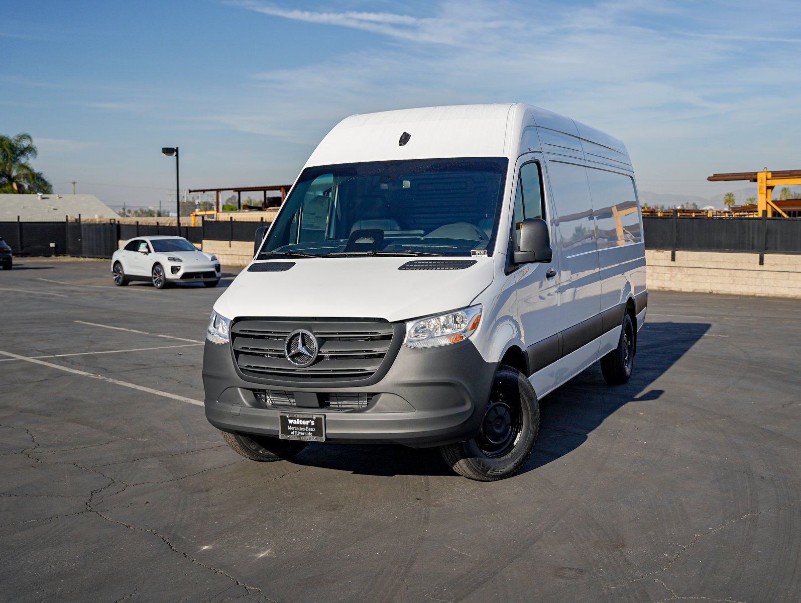 New 2026 Arctic+White Mercedes-Benz 2500 High Roof I4 Diesel HO 170 RWD image 1