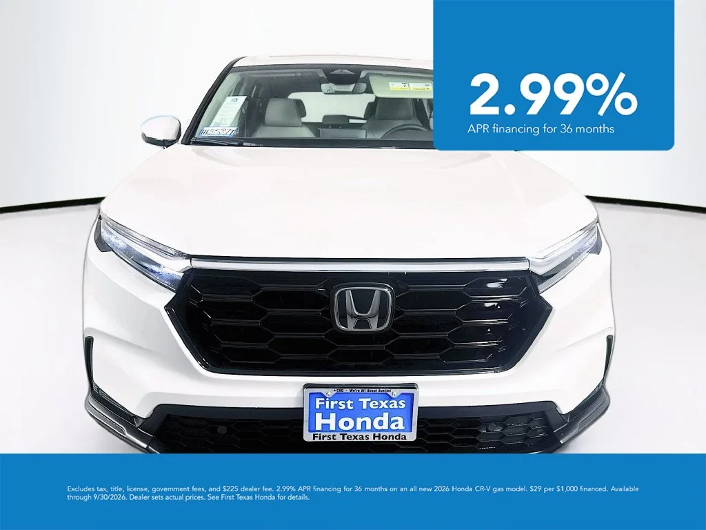 New 2027 Platinum White Pearl Honda EX-L image 2