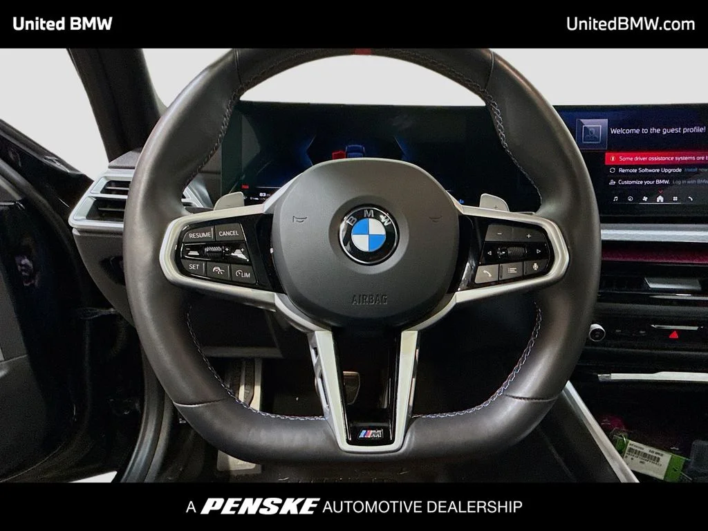 Used 2025 Black Sapphire Metallic BMW M340i image 6