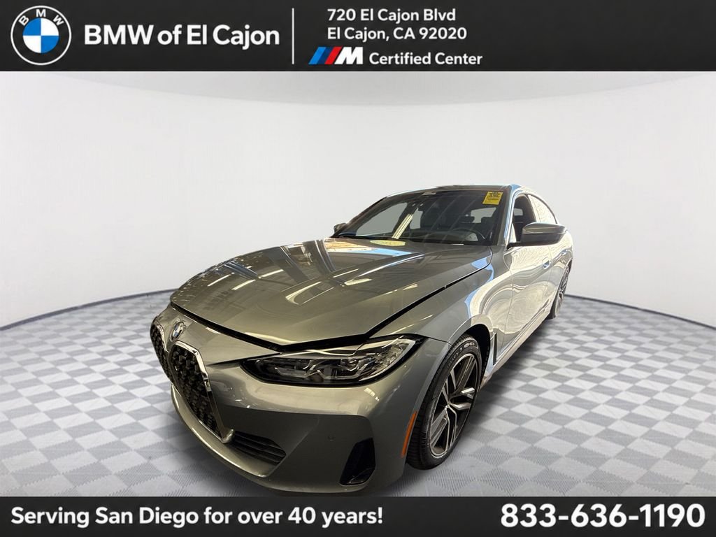 Used 2022 Gray BMW 430i Gran Coupe image 1