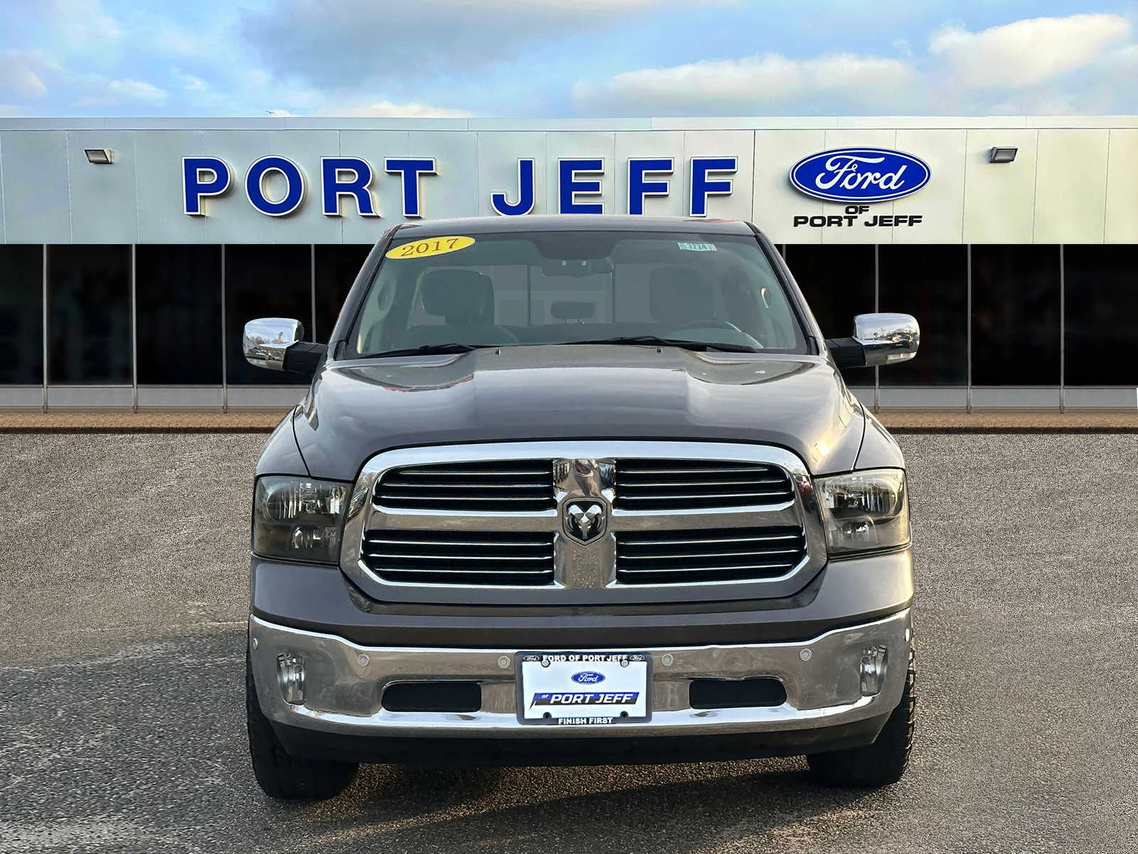 Certified 2017 RAM Ram 1500 Pickup Big Horn with VIN 1C6RR7LG0HS698308 for sale in Port Jefferson Station, NY