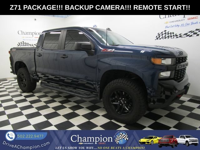 NORTHSKY BLUE METALLIC 2019 Chevrolet Silverado 1500 Pickup Truck Four-Wheel Drive