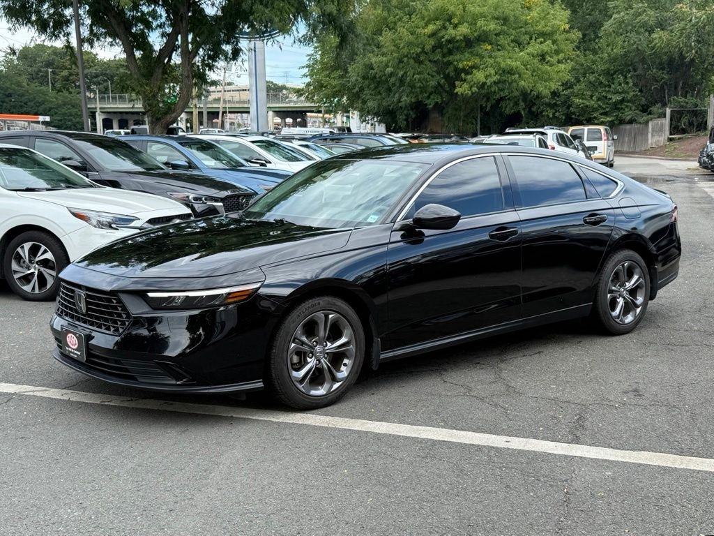Used 2023 Crystal Black Pearl Honda EX image 1