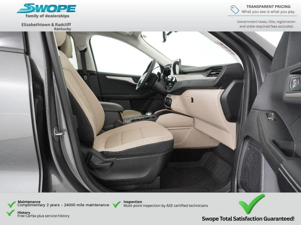 Certified Used 2022 Carbonized Gray Metallic Ford SE image 11