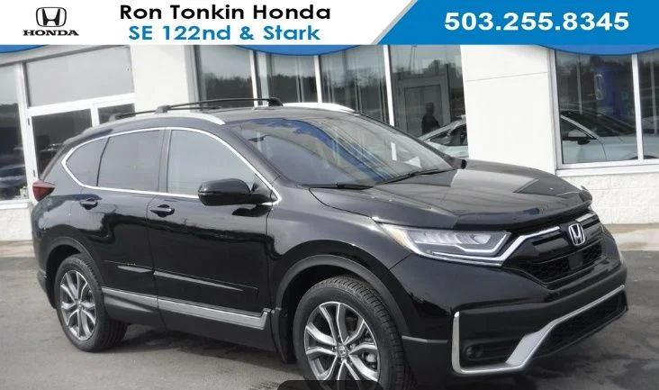 Used 2020 Crystal Black Pearl Honda Touring image 1