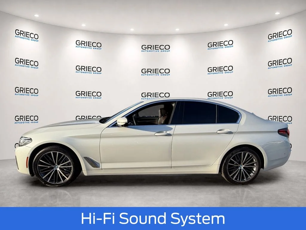Used 2021 Mineral White Metallic BMW 540i image 4