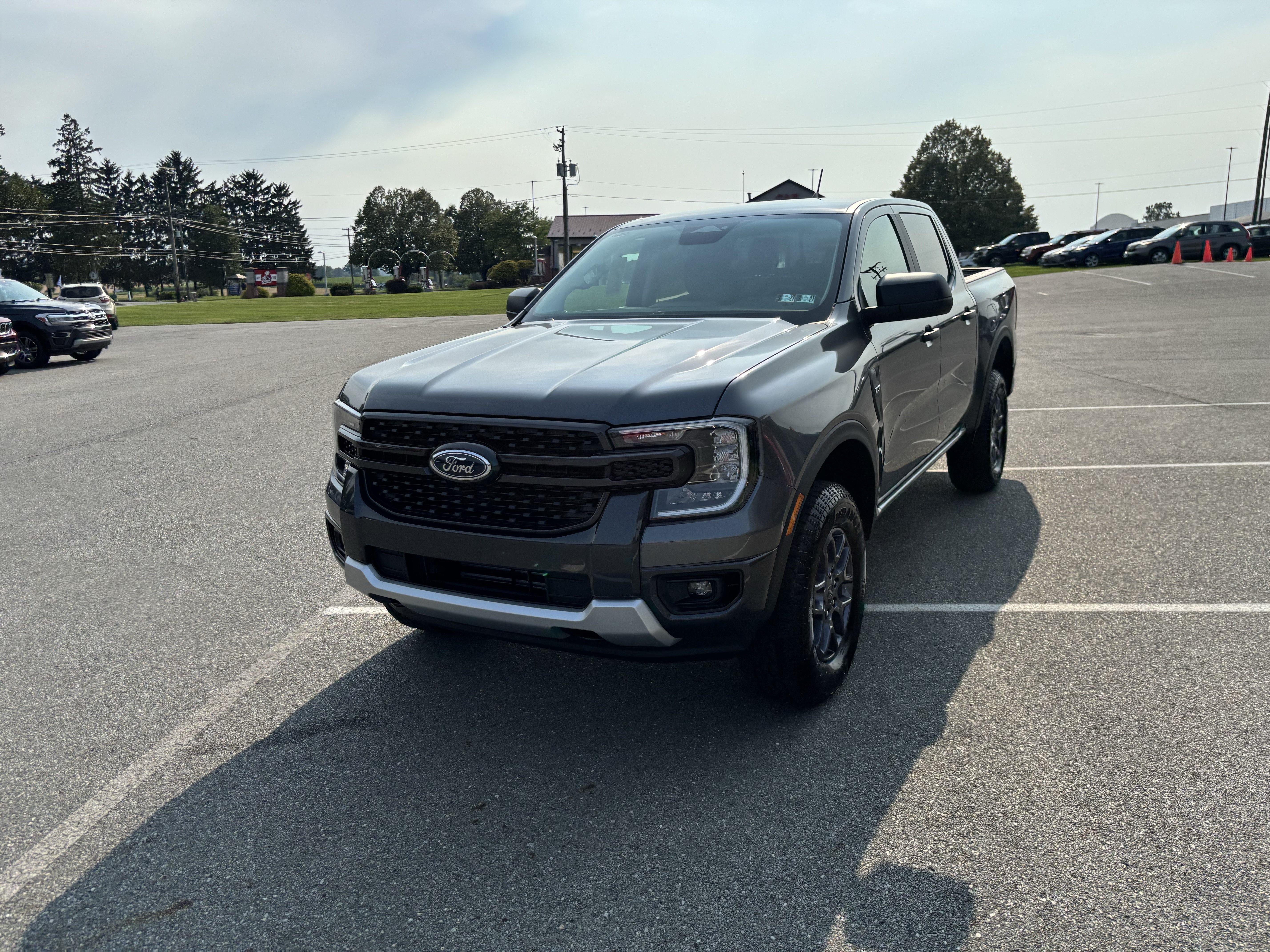 New 2026 Carbonized Gray Metallic Ford XLT image 3