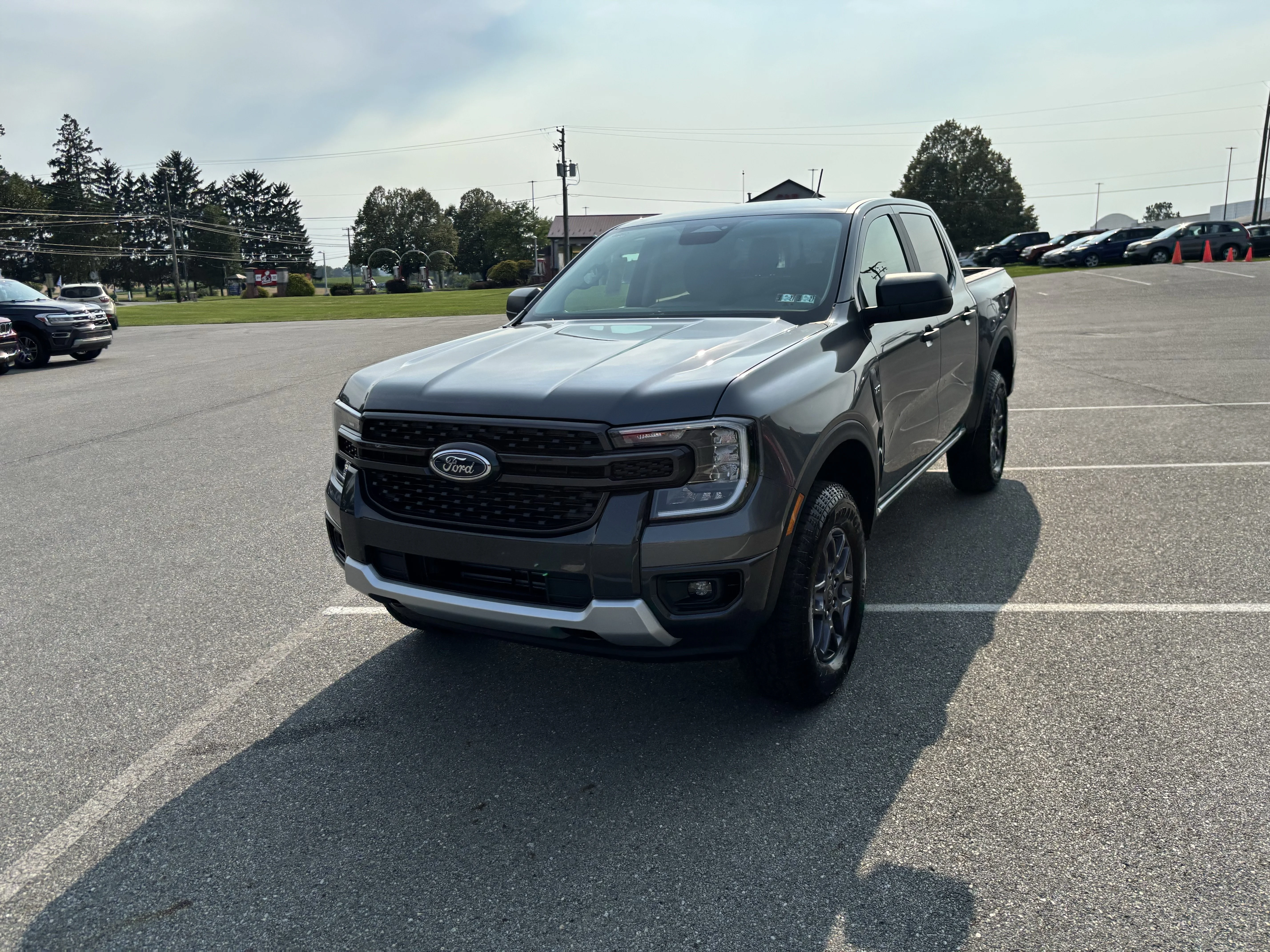 New 2026 Carbonized Gray Metallic Ford XLT image 3