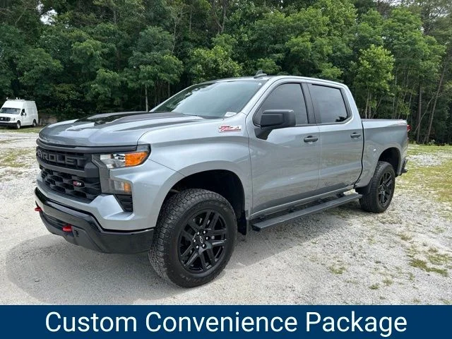 Certified Used 2025 Gray Chevrolet Custom Trail Boss image 3