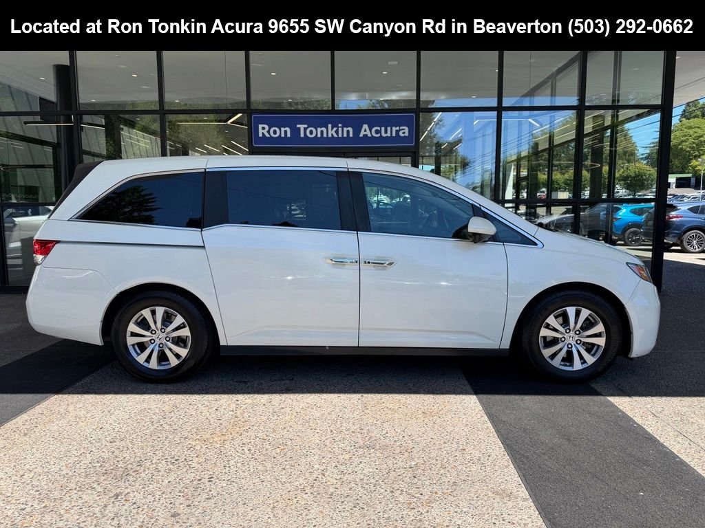 Used 2015 White Diamond Pearl Honda EX-L image 8
