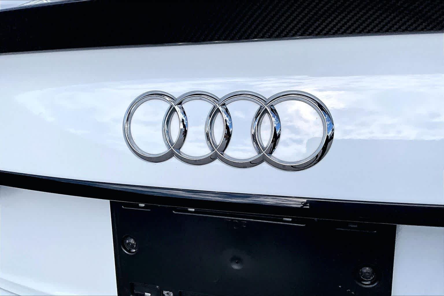 Used 2021 Glacier White Metallic Audi Premium Plus image 10