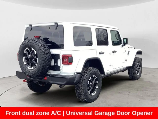 New 2026 Bright White Clearcoat Jeep 4-DOOR RUBICON image 6