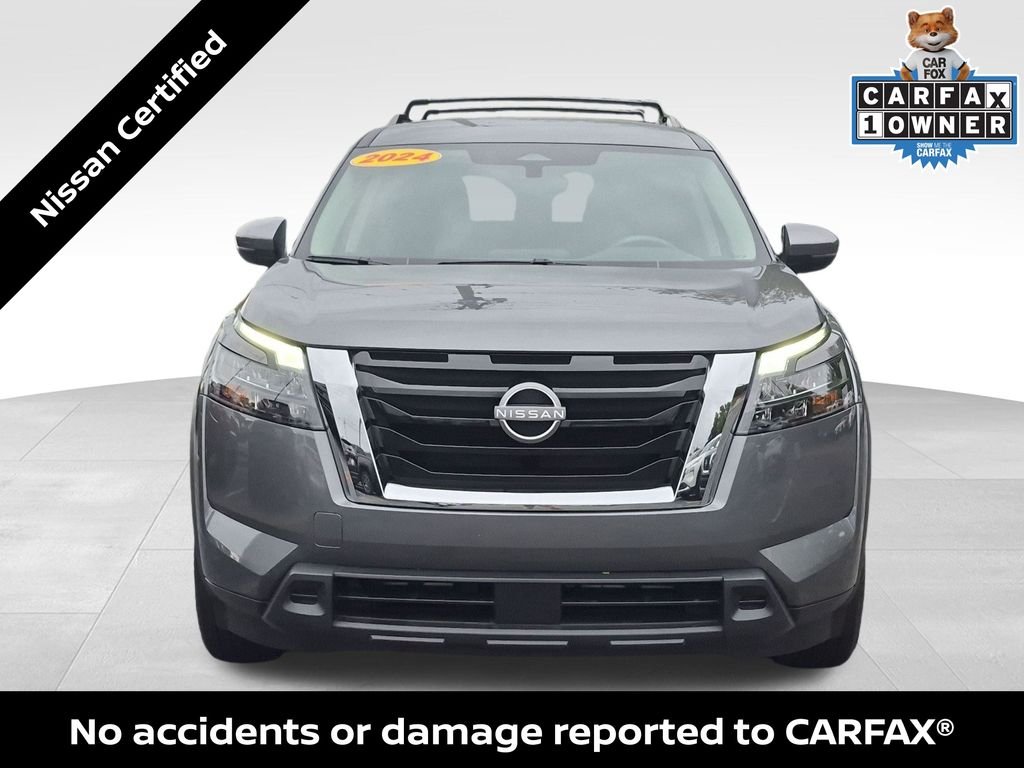 Certified Used 2024 Gun Metallic Nissan SV image 3