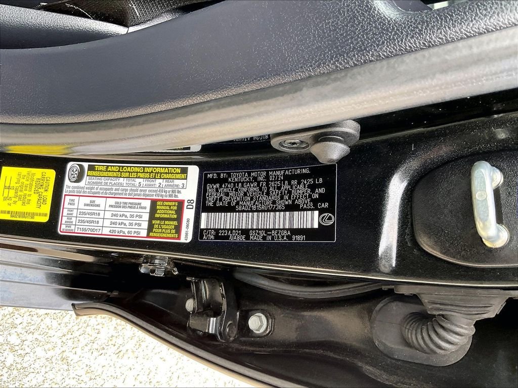 Used 2024 Black Lexus 350 image 34