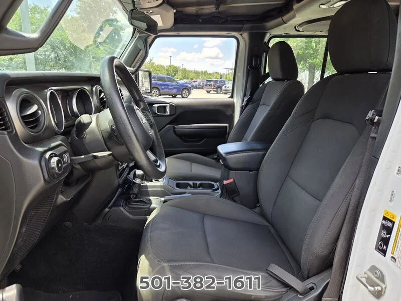 Used 2023 Bright White Clearcoat JEEP SPORT 4 DOOR 4X4 image 9