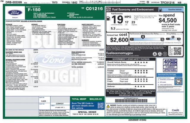 New 2026 Marsh Gray Ford XLT image 7