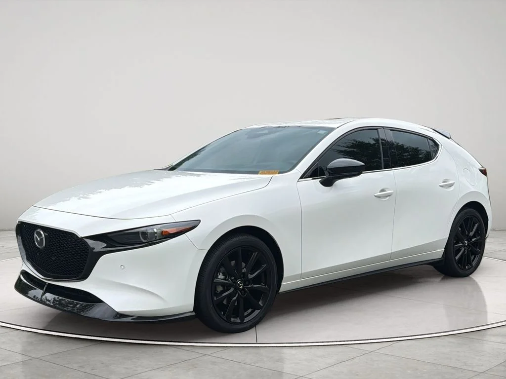 Certified Used 2025 Snowflake White Pearl Mazda 2.5 Turbo Premium Plus Package image 1