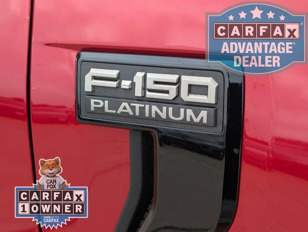 Used 2025 Red Ford Platinum image 35