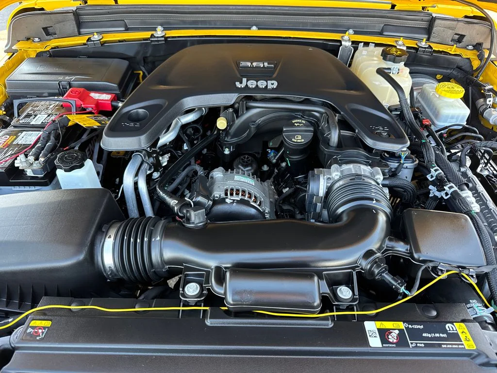 Used 2021 Yellow Jeep Unlimited Sport S image 10