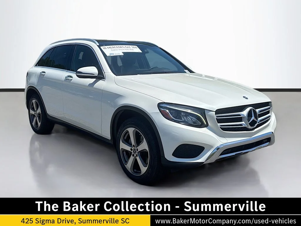 Used 2018 White Mercedes-Benz GLC 300 image 1