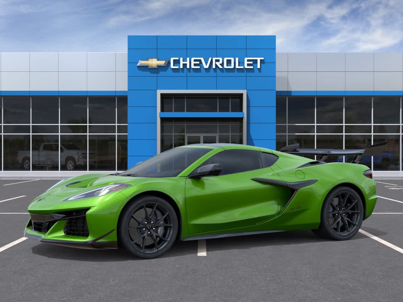 New 2026 Roswell Green Metallic Chevrolet 3LZ image 2