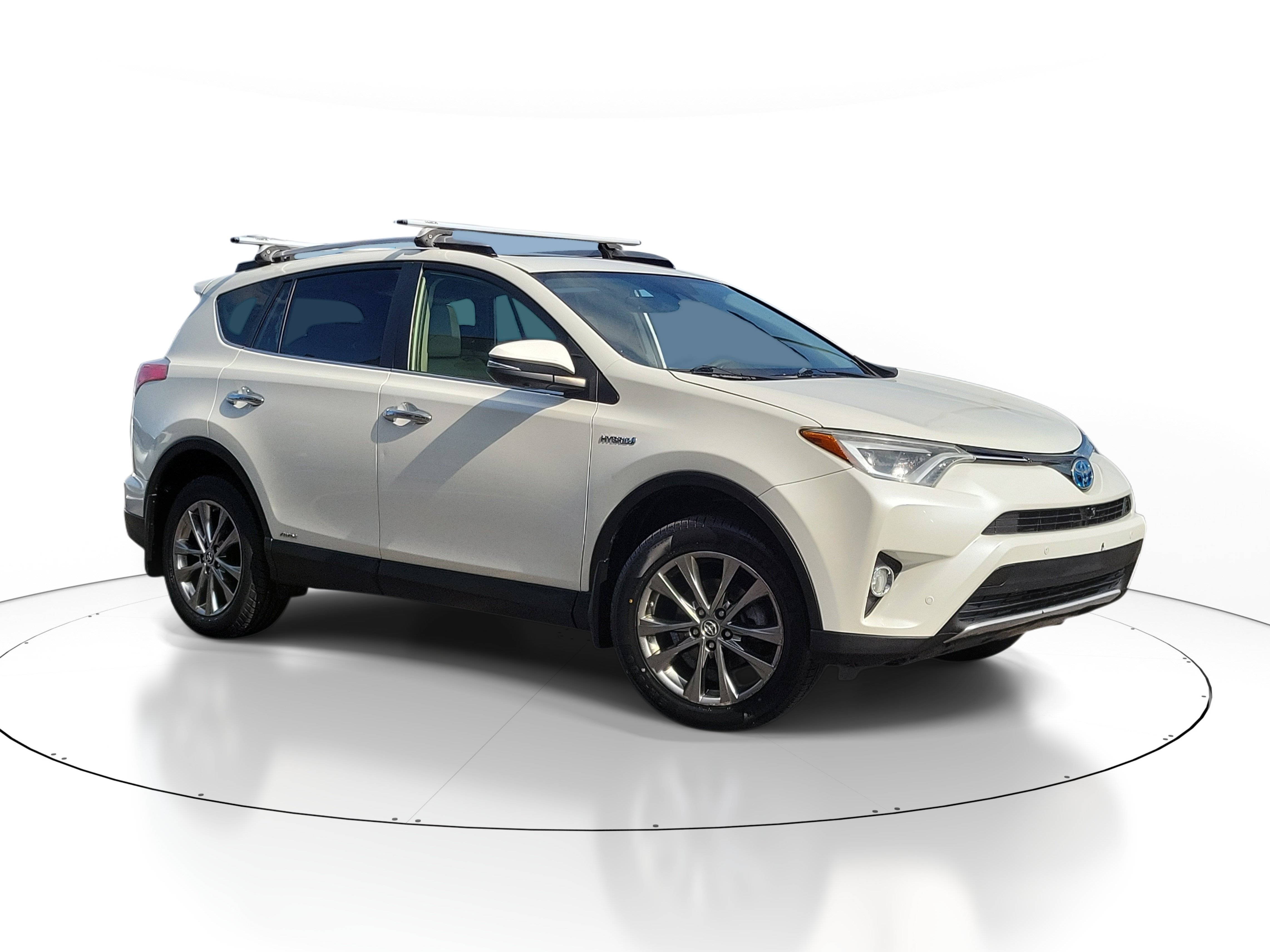 Used 2018 Blizzard Pearl Toyota Hybrid Limited image 1