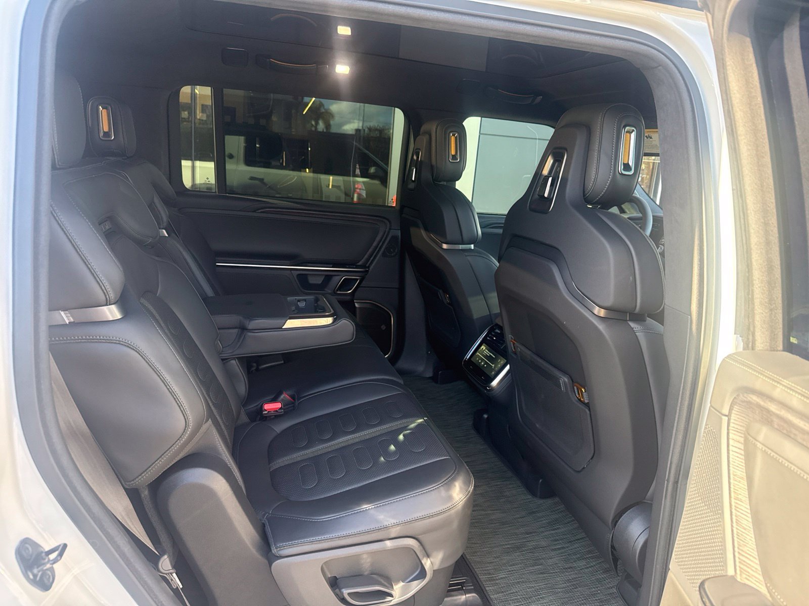 Used 2023 White Rivian Adventure Quad Motor Large Pack image 5