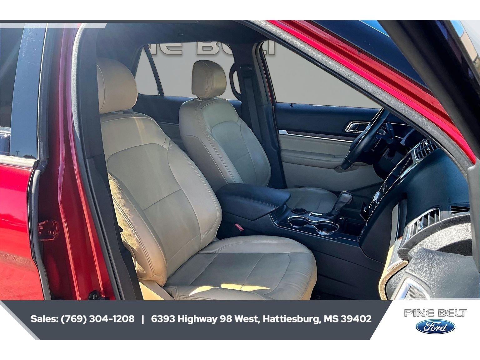Used 2016 Ruby Red Metallic Tinted Clearcoat Ford Limited image 6