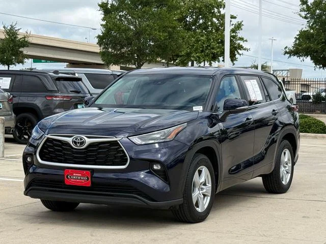 Certified Used 2025 DK. BLUE MC. Toyota LE image 6
