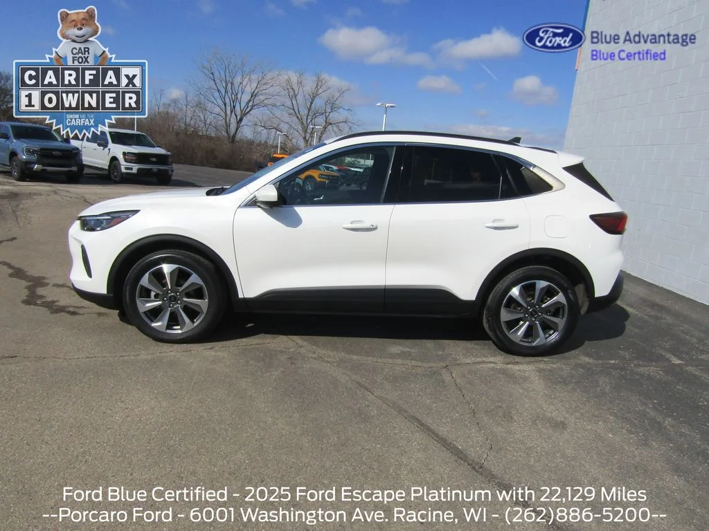 Certified Used 2025 Star White Ford Platinum image 2