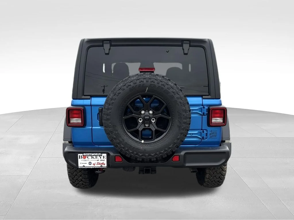 New 2026 Hydro Blue Pearl-Coat Exterior Paint Jeep Willys image 4