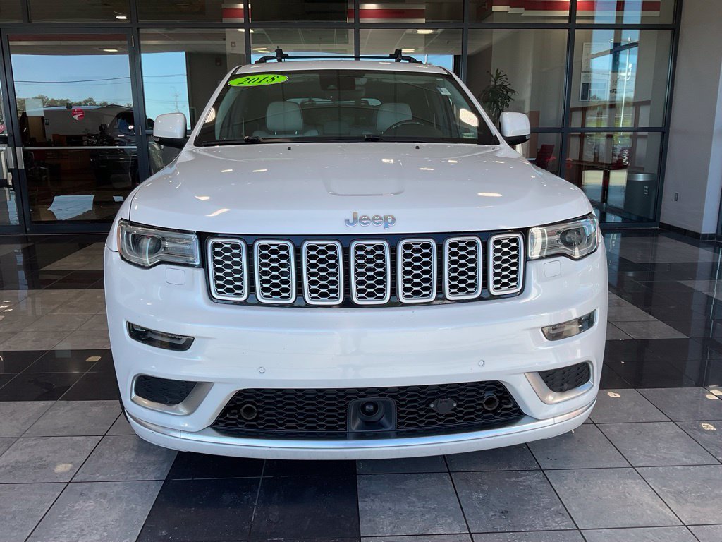 Used 2018 Jeep Grand Cherokee Summit with VIN 1C4RJFJG9JC142799 for sale in Kansas City