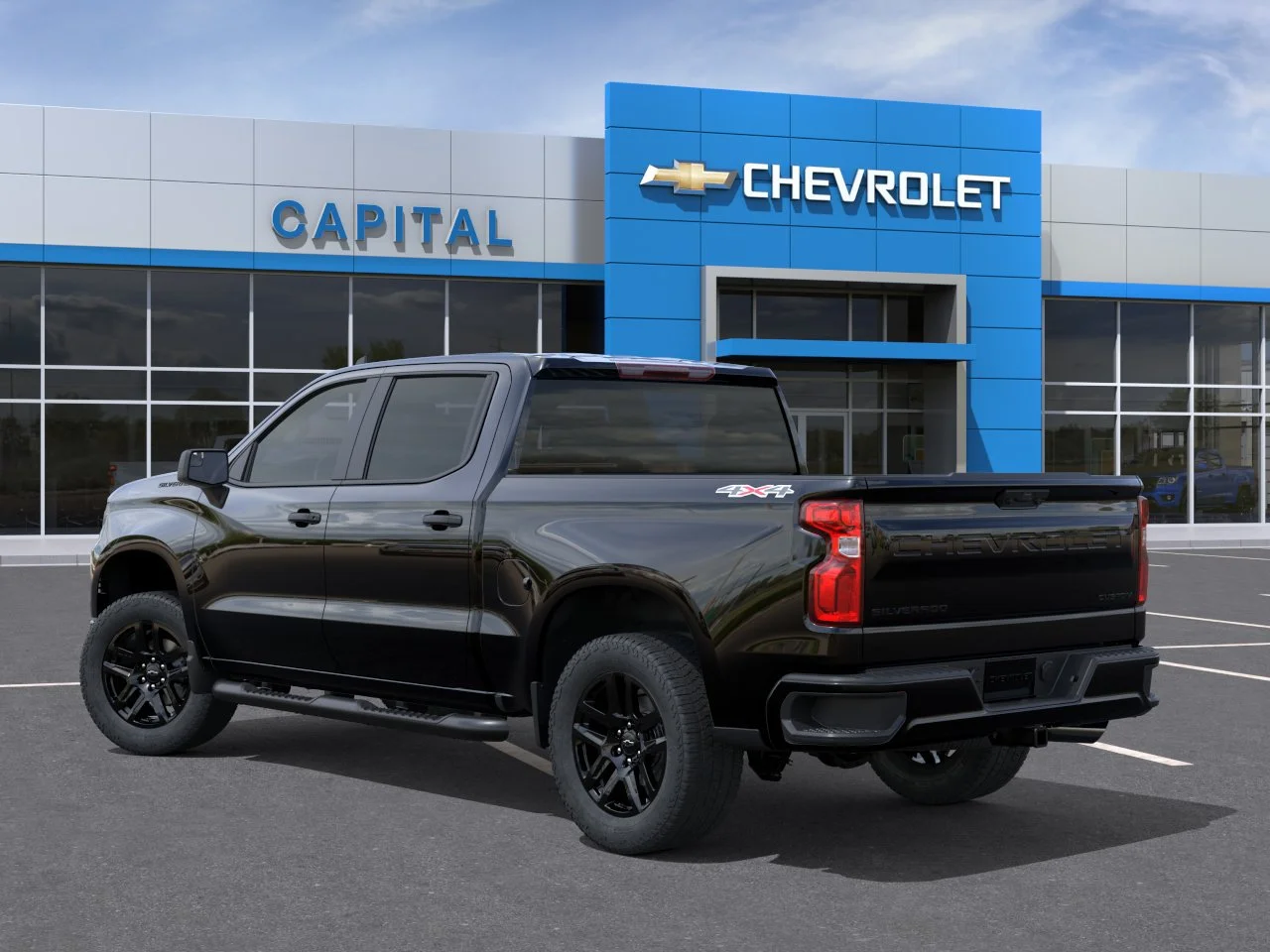 New 2026 Black Chevrolet Custom image 4