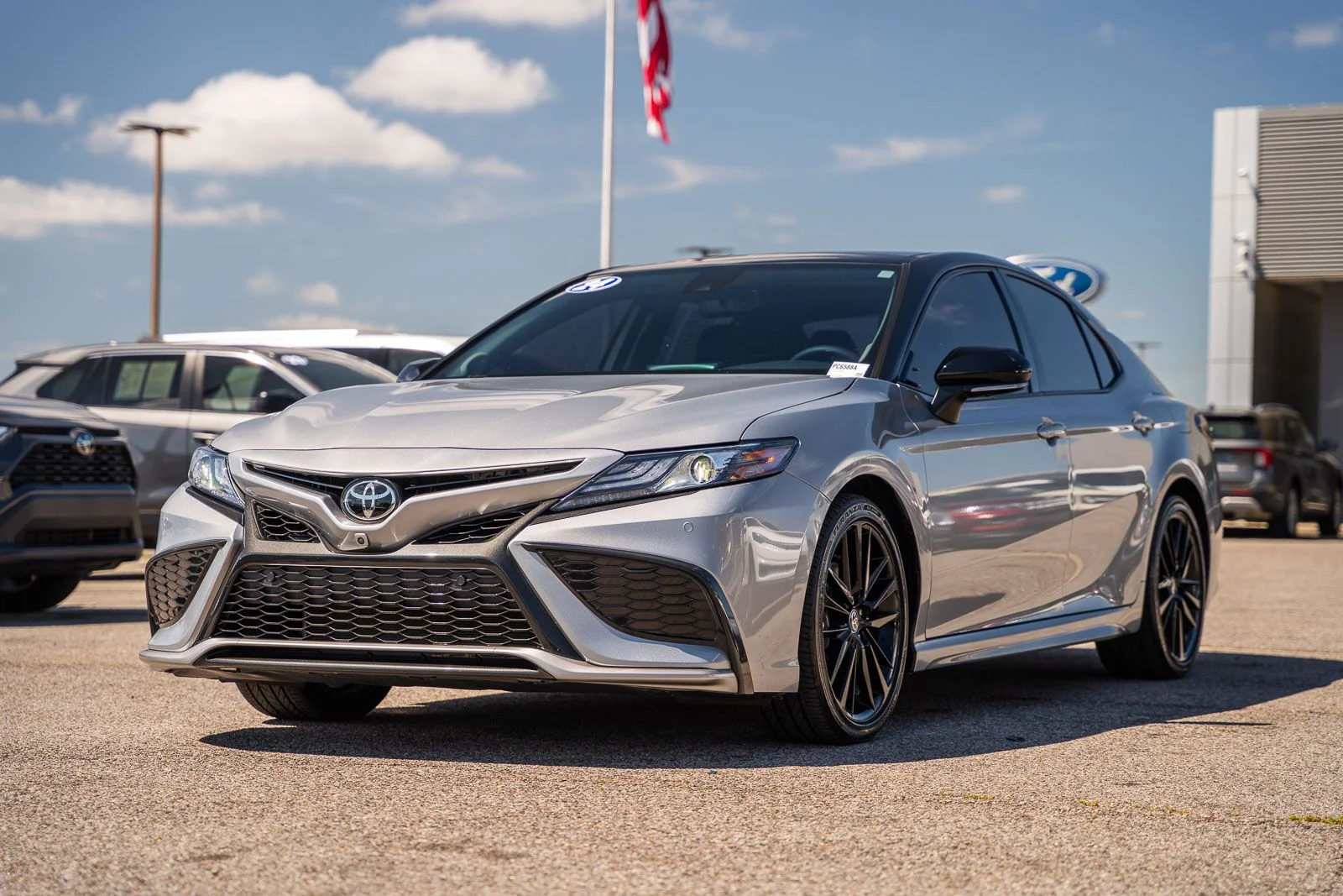 Used 2024 Silver Toyota XSE V6 image 2