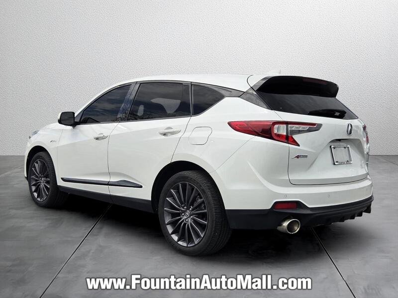 Used 2022 Platinum White Pearl Acura SH-AWD A-SPEC ADV image 3